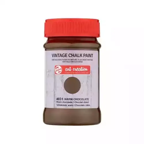 Vintage chalk paint warm chocolat Talens Art Creation 100 ml