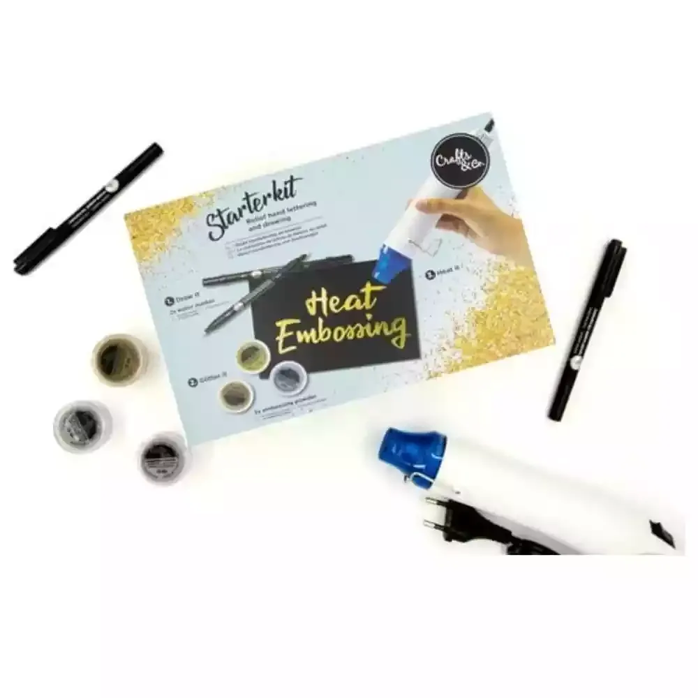 Heat embossing starter kit crafts&co