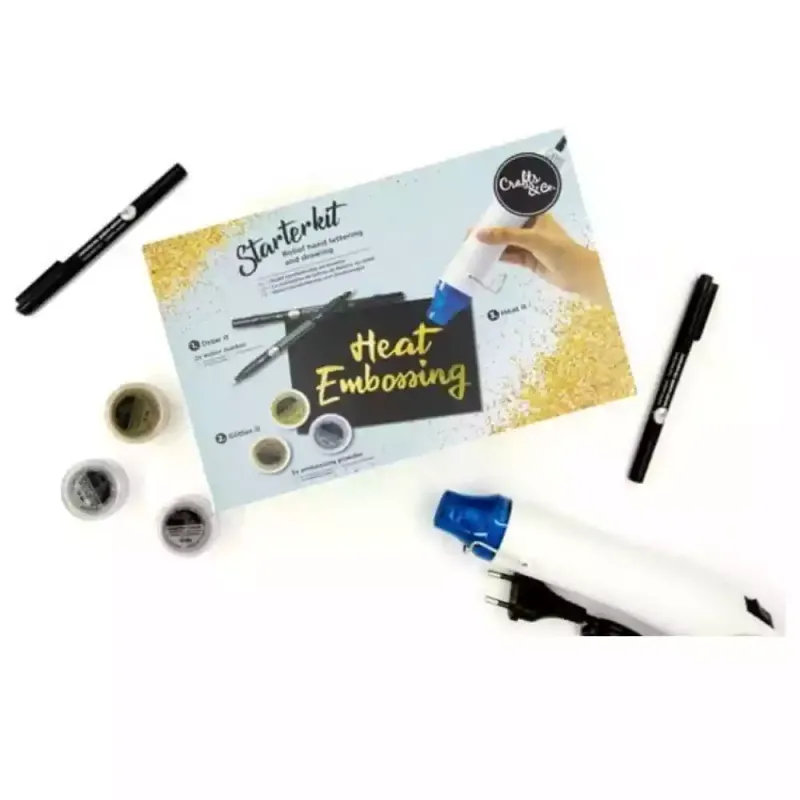 Heat embossing starter kit crafts&co