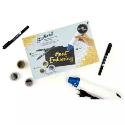 Heat embossing starter kit crafts&co