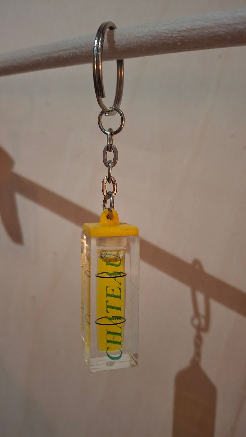 Waterpas sleutelhanger
