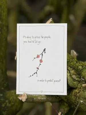 It's okay to grieve, kaartje Emma Nieke