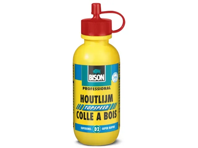 Bison Houtlijm Topspeed, Flacon Van 75 Ml, Wit
