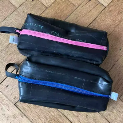 RECUPOSONS - pennenzak XL van gerecycleerde fietsband