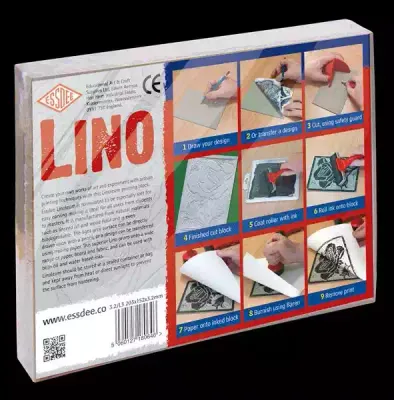 ESSDEE | A4 Lino Druk Plaat | 305x203x3.2 mm