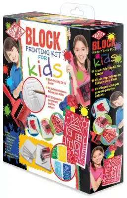ESSDEE | Blockprint starterset Linosnede voor Kinderen | 10 delig ESSDEE | Blockprint starterset Linosnede voor Kinderen | 10 delig