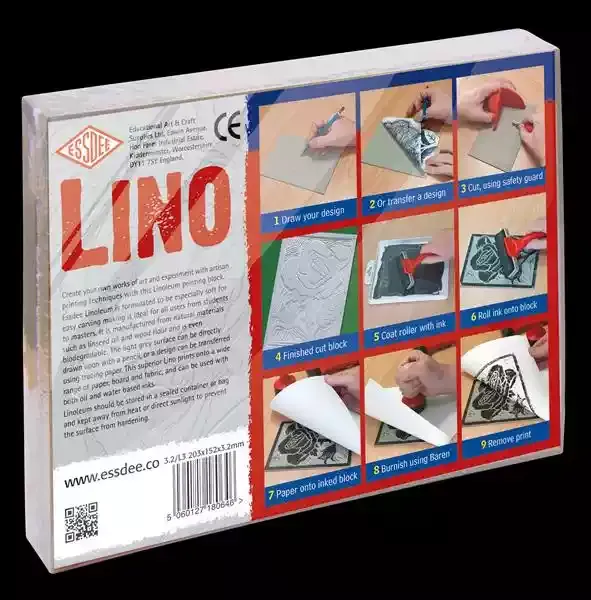 ESSDEE | A5 Lino Druk Plaat | 203x152x3.2 mm