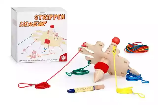 Tekenspel 'Strippenzieher' | vanaf 4 jaar Tekenspel 'Strippenzieher' | vanaf 4 jaar