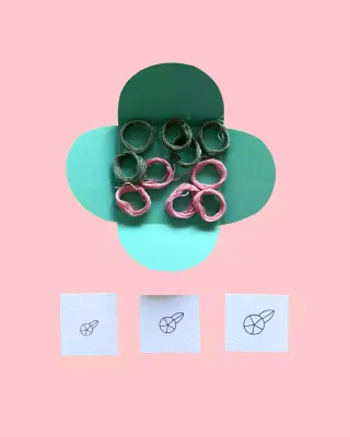 Aanvullend borduurpakket bloempjes🌼 | REST x Studio Steek
