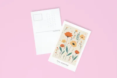 Postkaart - Fijne verjaardag | Studio Parkiet
