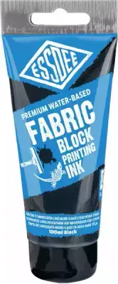 ESSDEE | Lino Inkt (Drukinkt) voor stoffen Zwart | 100 ml. ESSDEE | Lino Inkt (Drukinkt) voor stoffen Zwart | 100 ml.