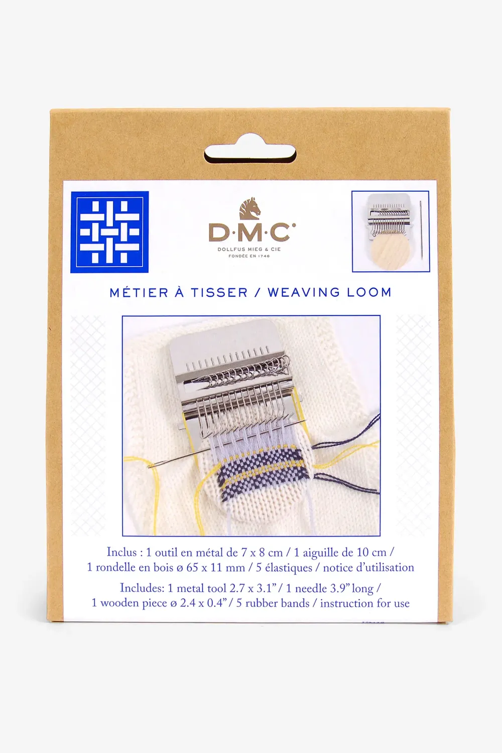 DMC Weaving Loom 11cm met 14 haken