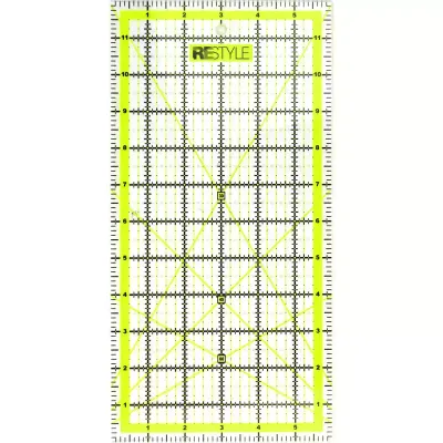 Restyle quiltliniaal 6x12 inch met antislip