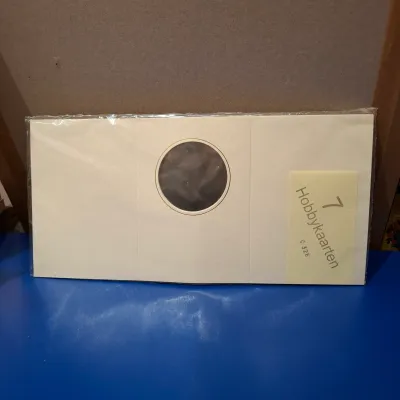 Hobbykaarten met passe partout drieluik kaart