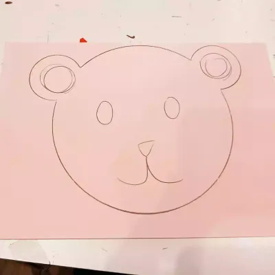 Bere-leuk knutselpakket vanaf 3 jaar | berenmasker en -mal | Made by REST