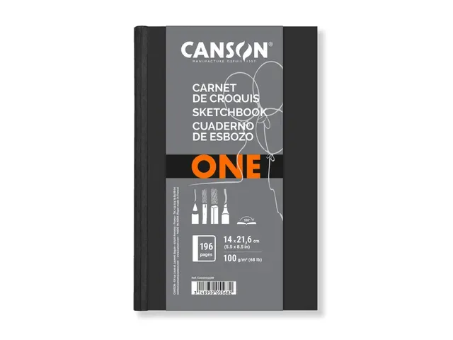 Canson | Dummy tekenboek  +- A5 140 x 216mm | 100gr 100vel