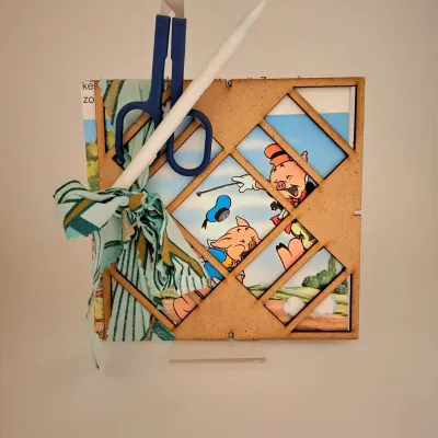 Knutselpakket vanaf 8 jaar | Origami doosjes plooien De Drie Varkentjes