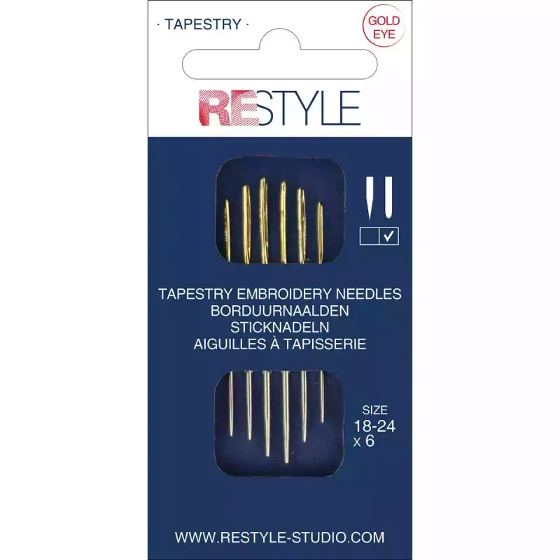 ReStyle Sashiko borduurnaalden 5/0 en 6/0, 2 stuks