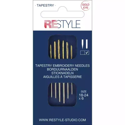 ReStyle Sashiko borduurnaalden 5/0 en 6/0, 2 stuks