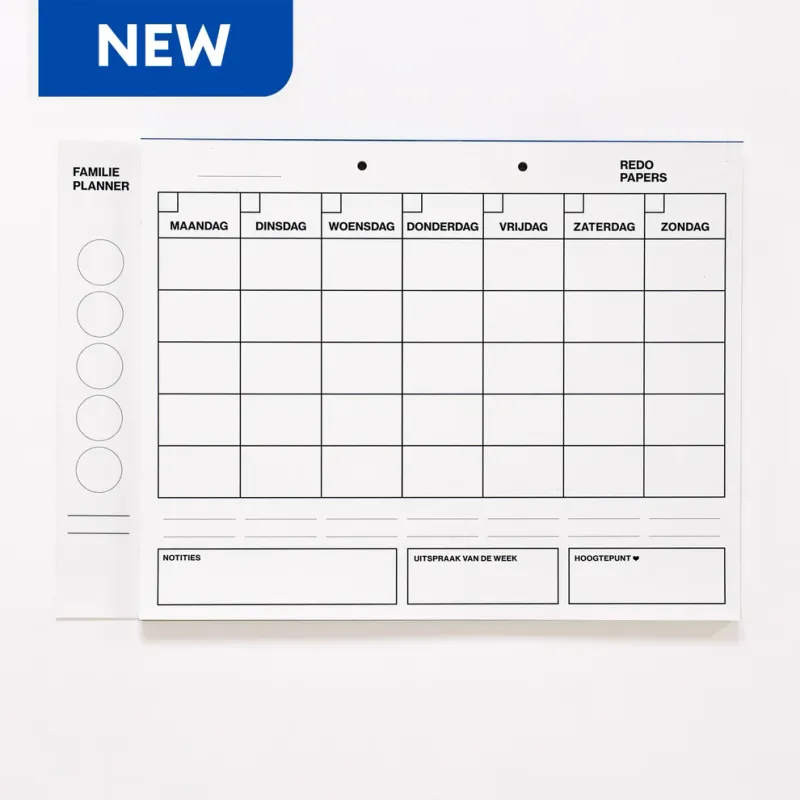 REDOPAPERS familieplanner