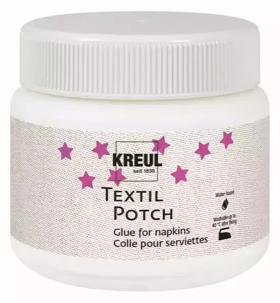 KREUL | TEXTIL POTCH decoupagelijm voor op textiel | 150 ml