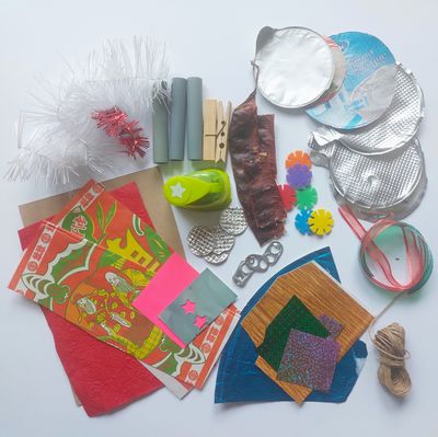Open atelier: kerstdeco met RESTmaterialen za 12/12/2026 14u30 - 17u