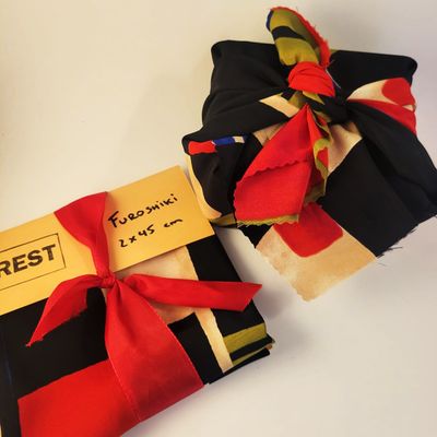 Open atelier: giftwrap met RESTmaterialen zo 13/12/2026 14u30 - 17u
