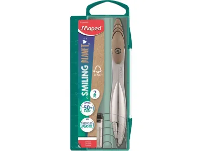 Passer | Maped Smiling Planet | 2 delige set Passer | Maped Smiling Planet | 2 delige set