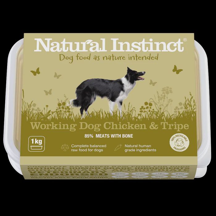 Natural Instinct Working Dog Chicken and Tripe
