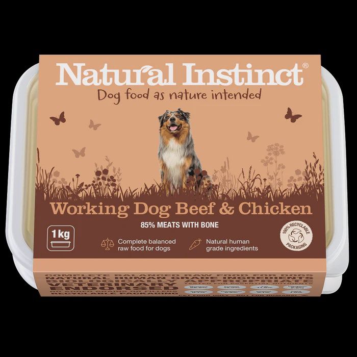 Natural Instinct Working Dog Beef &amp; Chicken