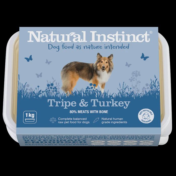 Natural Instinct Tripe &amp; Turkey, Size: 1kg