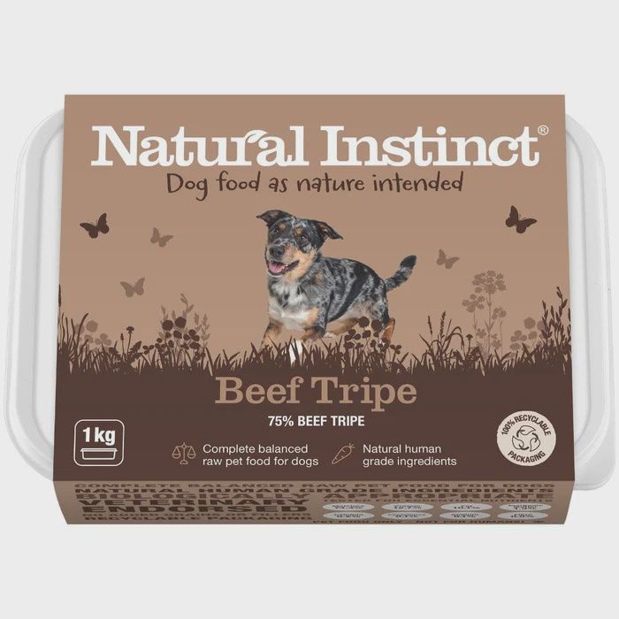Natural Instinct Beef Tripe, Size: 1kg