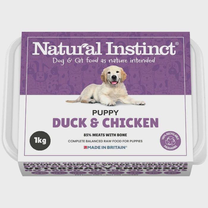 Natural Instinct Puppy Duck and Chicken, Size: 1kg