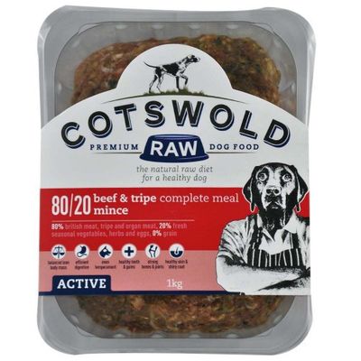 Cotswold Raw 80/20 Complete Beef and Tripe Mince