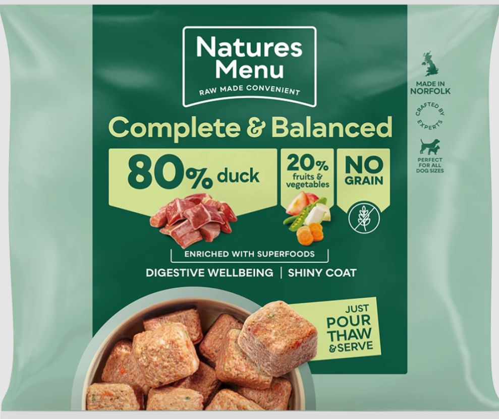 Natures Menu 80/20 Duck Nuggets (1kg)