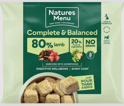 Natures Menu 80/20 Lamb Nuggets (1kg)