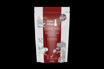Paleo Ridge Mini Beef Tripe and Chicken (250g)