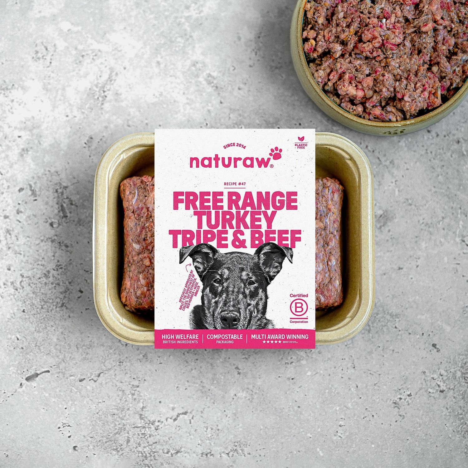 Naturaw Original Turkey, Tripe &amp; Beef (500g)