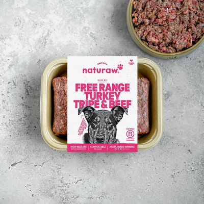Naturaw Original Turkey, Tripe &amp; Beef (500g)