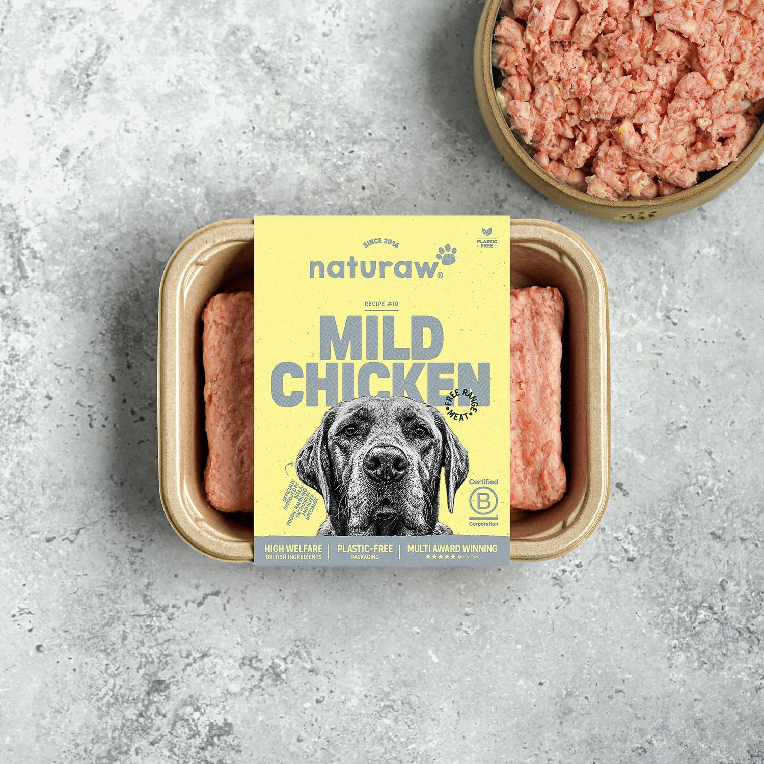 Naturaw Original Free Range Mild Chicken (500g)