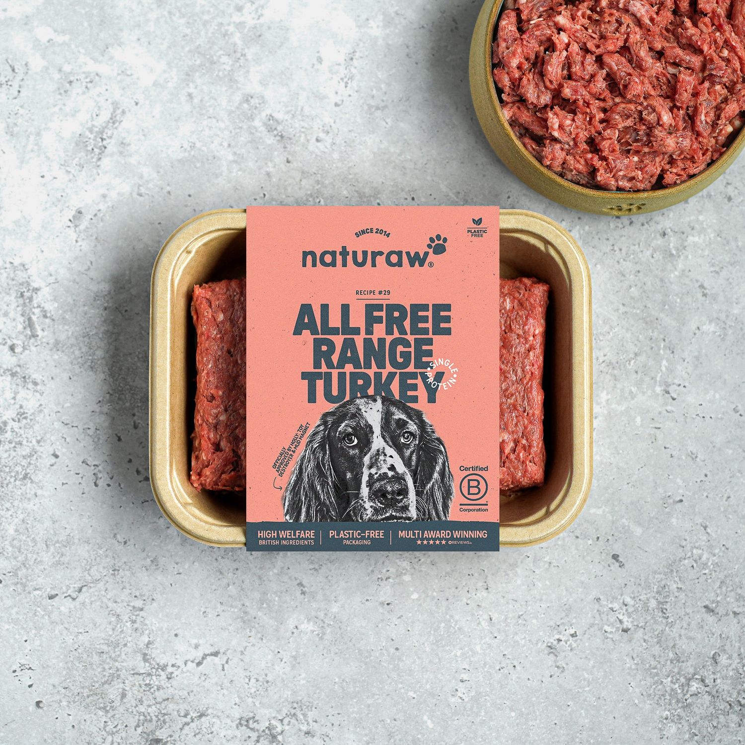 Naturaw Original All Free Range Turkey (500g)