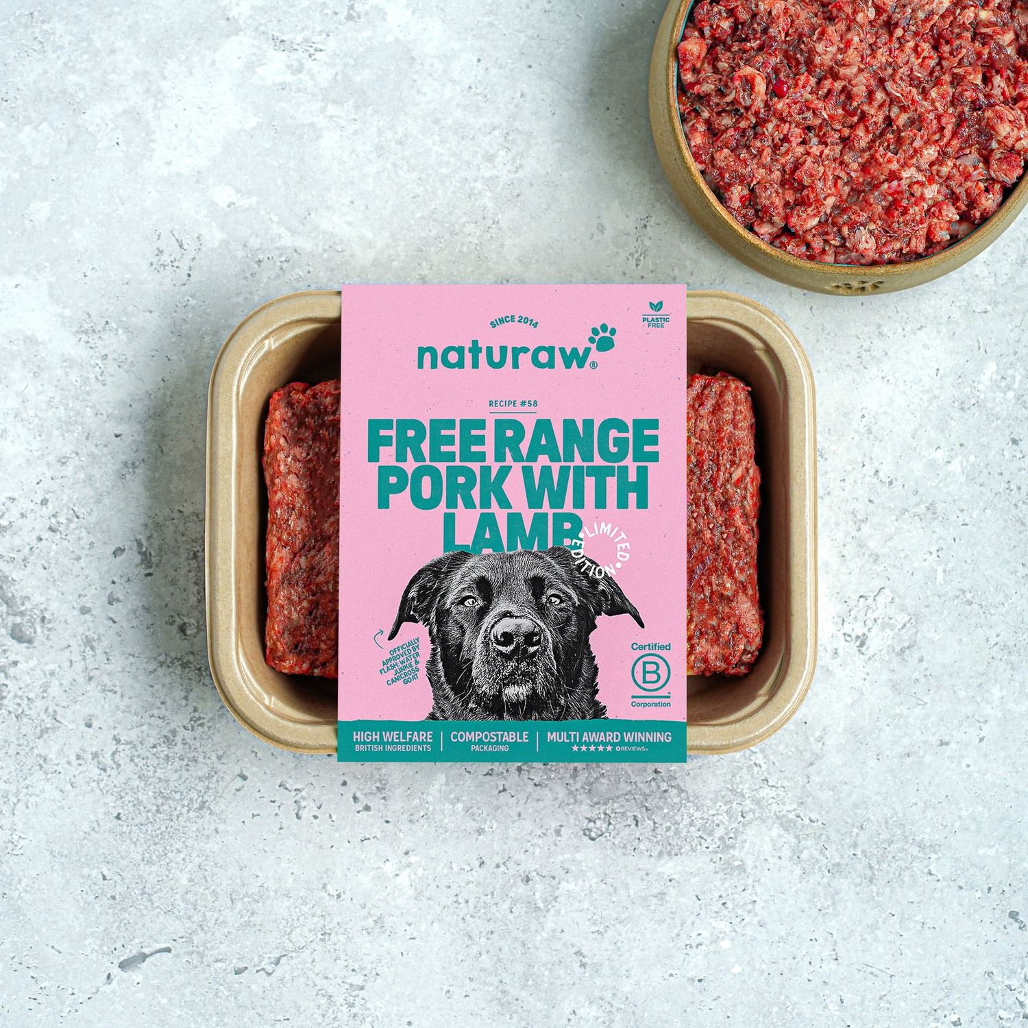 Naturaw Original Free Range Pork &amp; Lamb (500g)