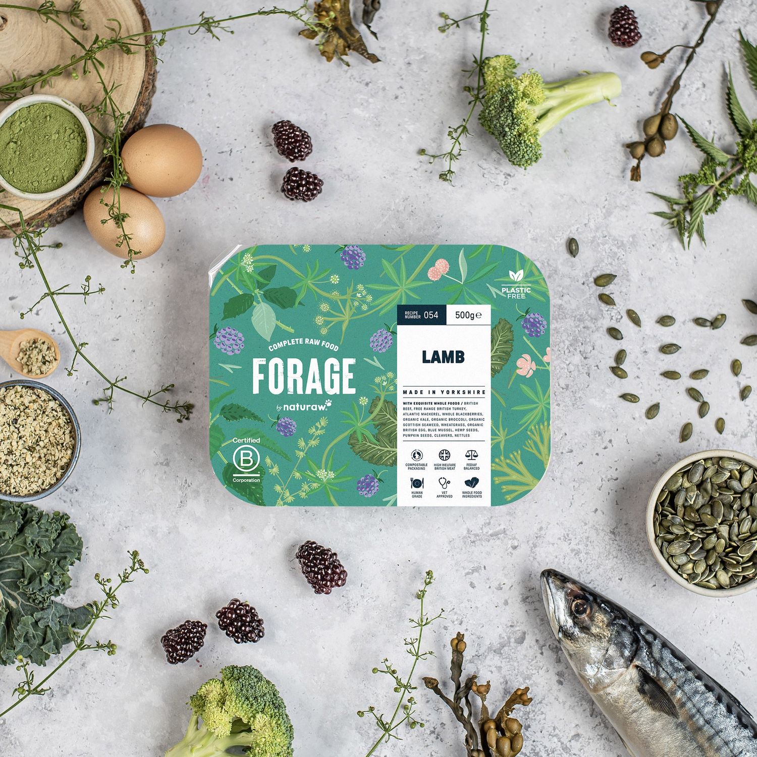 Naturaw Forage Lamb (500g)