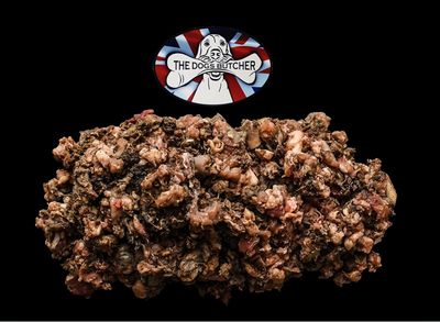 The Dogs' Butcher Ox Tripe with Turkey (1kg)