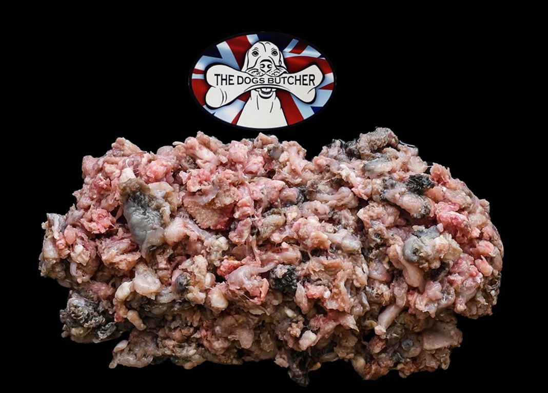 The Dogs' Butcher Chicken &amp; Tripe with ~10% Bone (1kg)