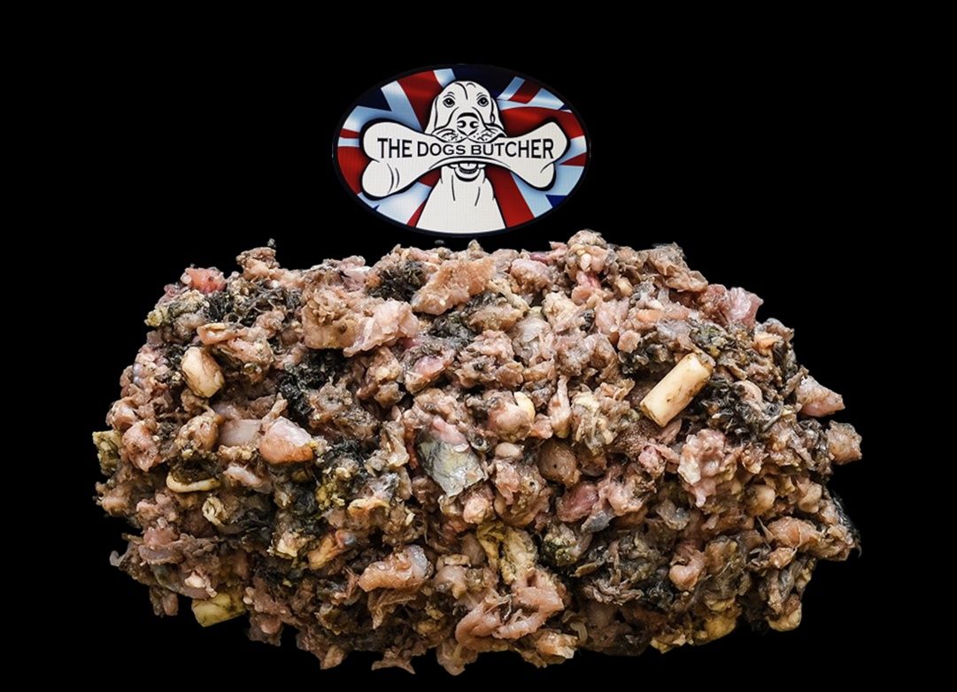 The Dogs' Butcher Tripe &amp; Oily Fish with ~ 5% bone (1kg)