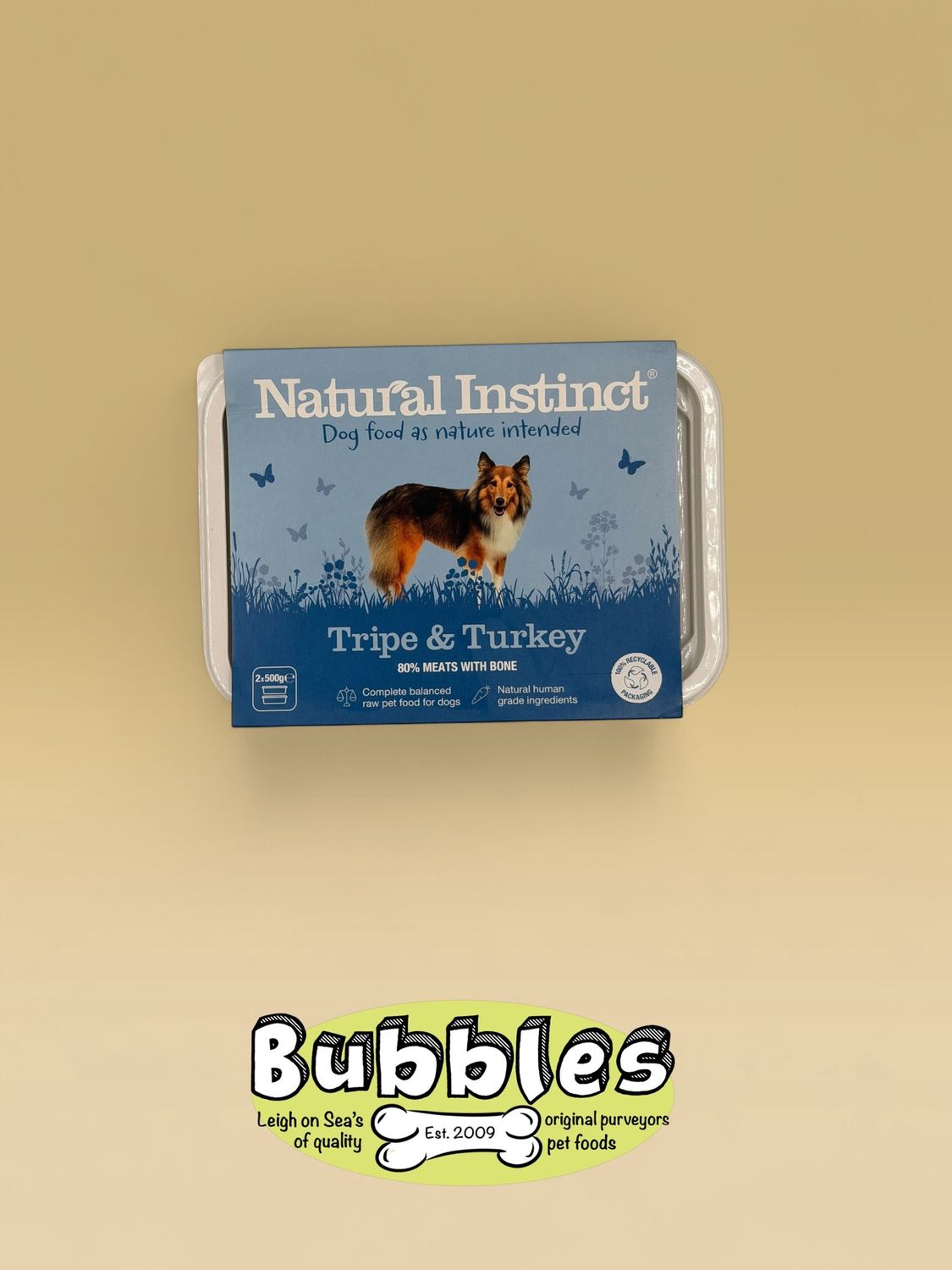 Natural Instinct Tripe &amp; Turkey, Size: 1kg