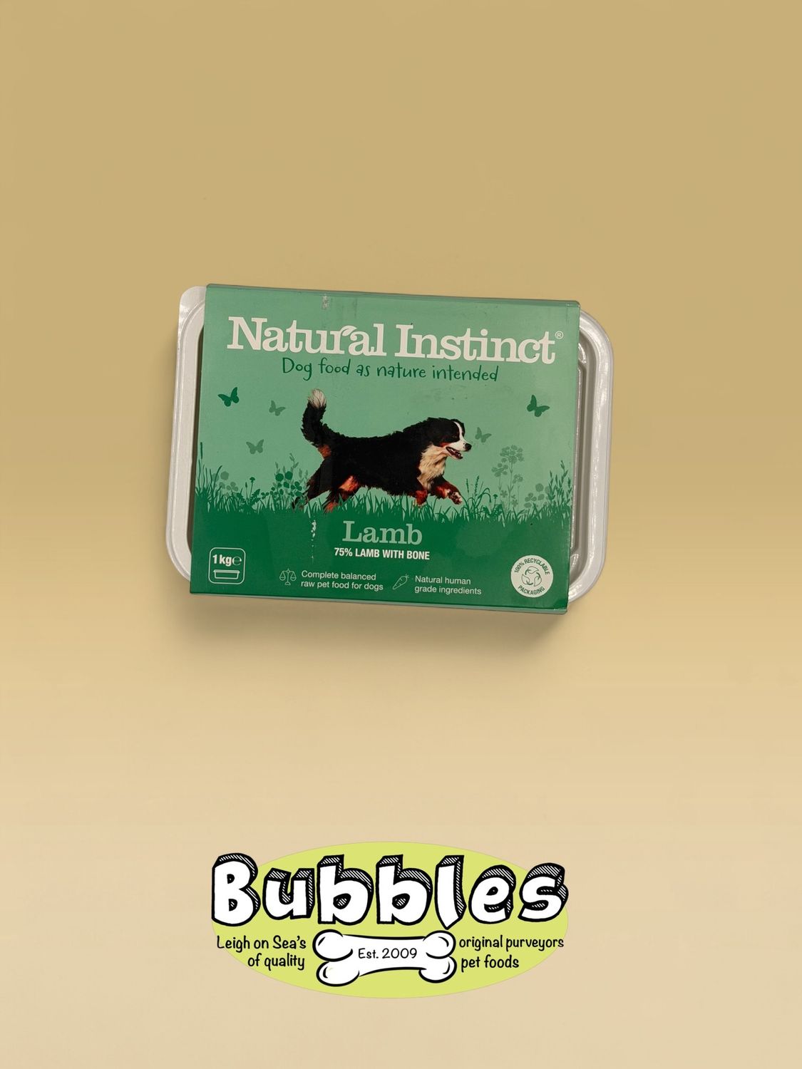Natural Instinct Lamb, Size: 1kg