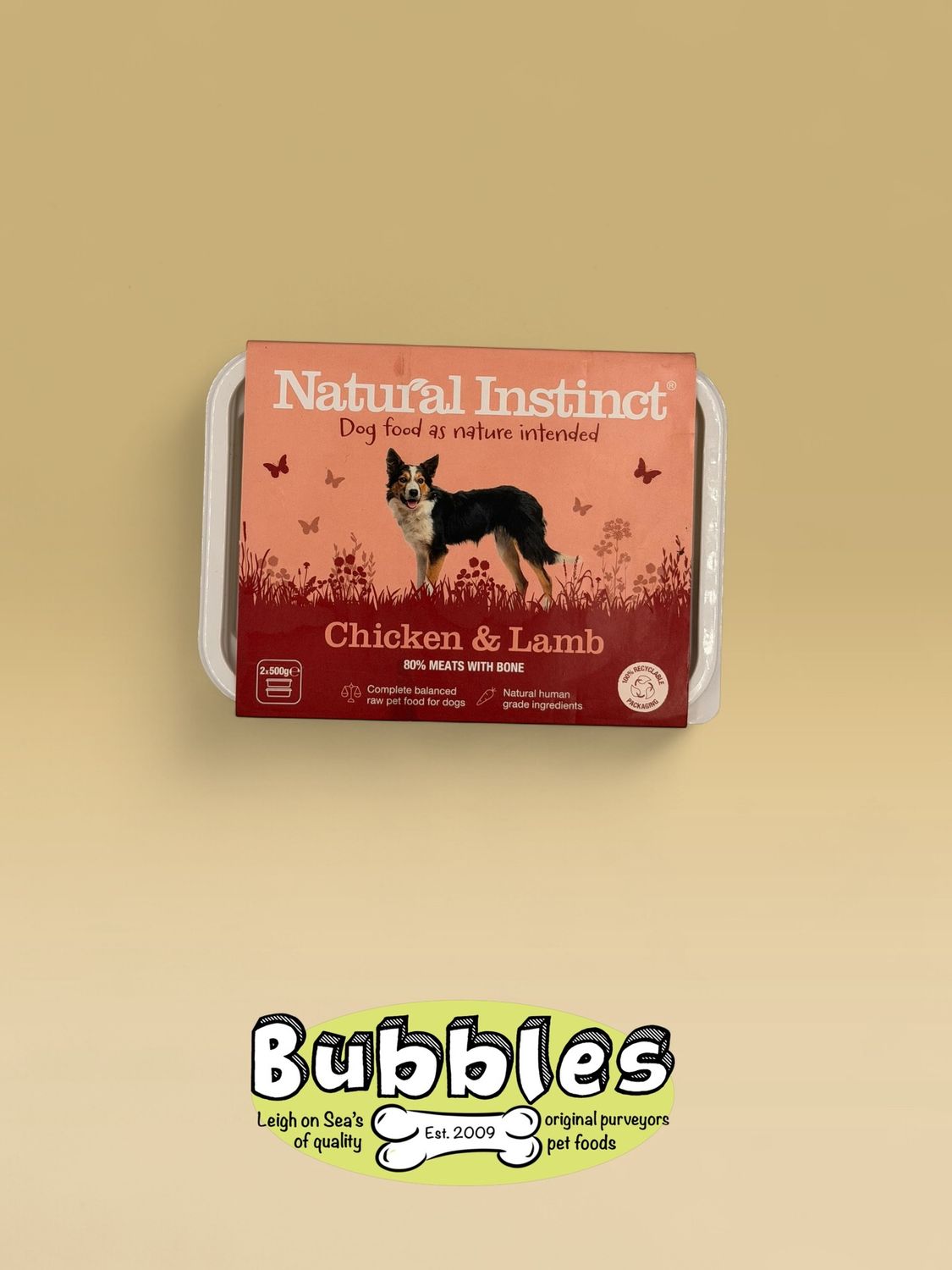 Natural Instinct  Chicken and Lamb, Size: 1kg