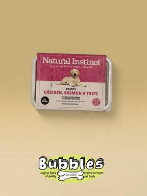Natural Instinct Puppy Chicken, Salmon and Tripe